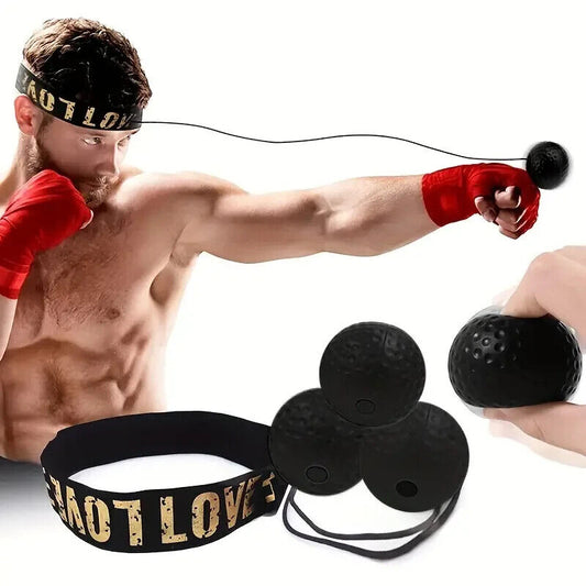 Boxing Punch Exercise Fight Ball with Head Band for Reflex Speed Training Boxing